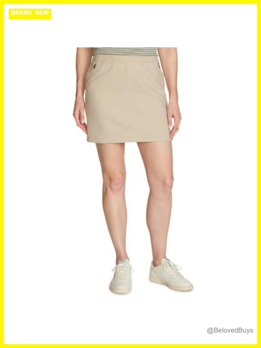 Active Performance Pull On Skort Stretch Waist UPF 50+ Hiking